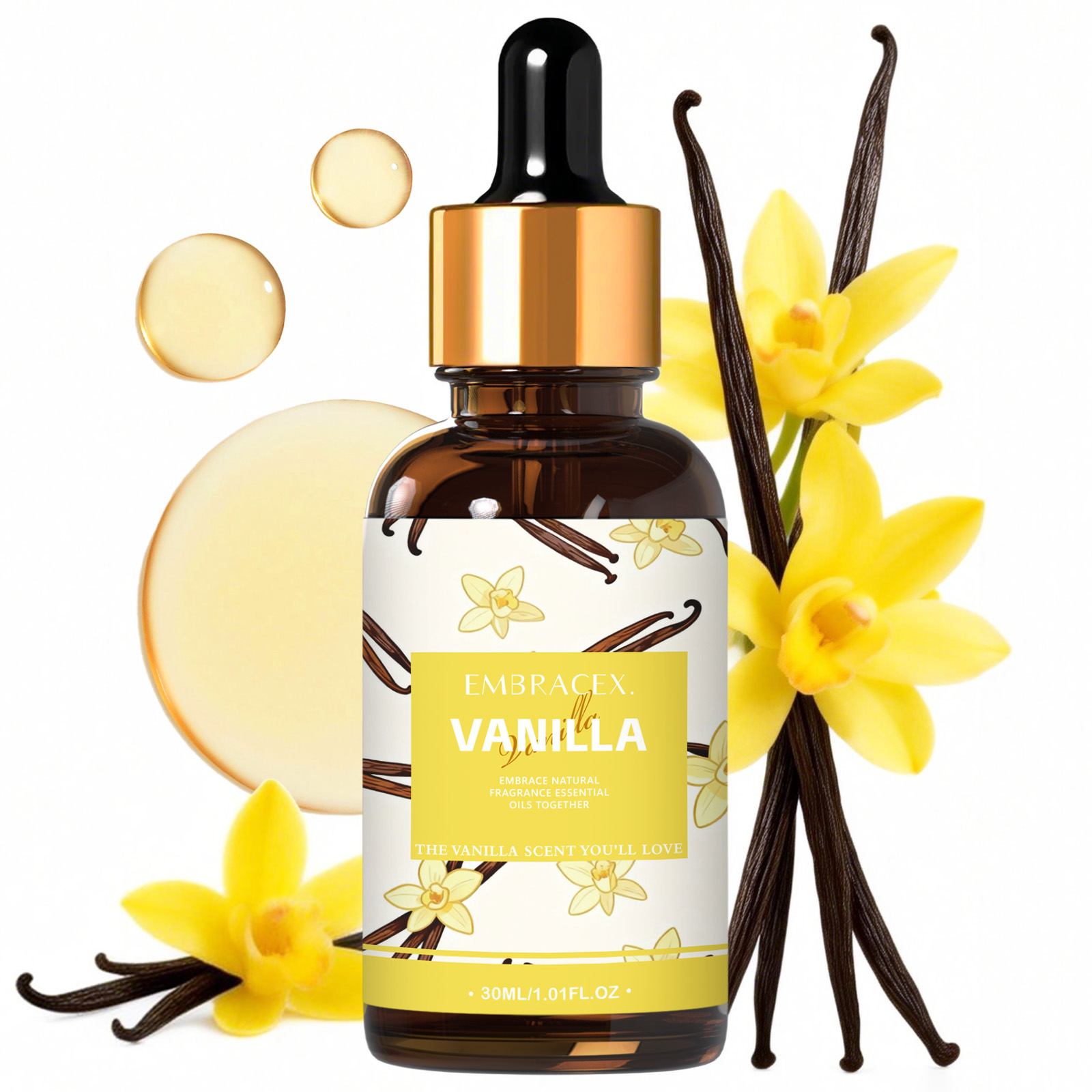Candle Souvenir - 30ml Minyak Aroma Vanila Untuk Diffuser