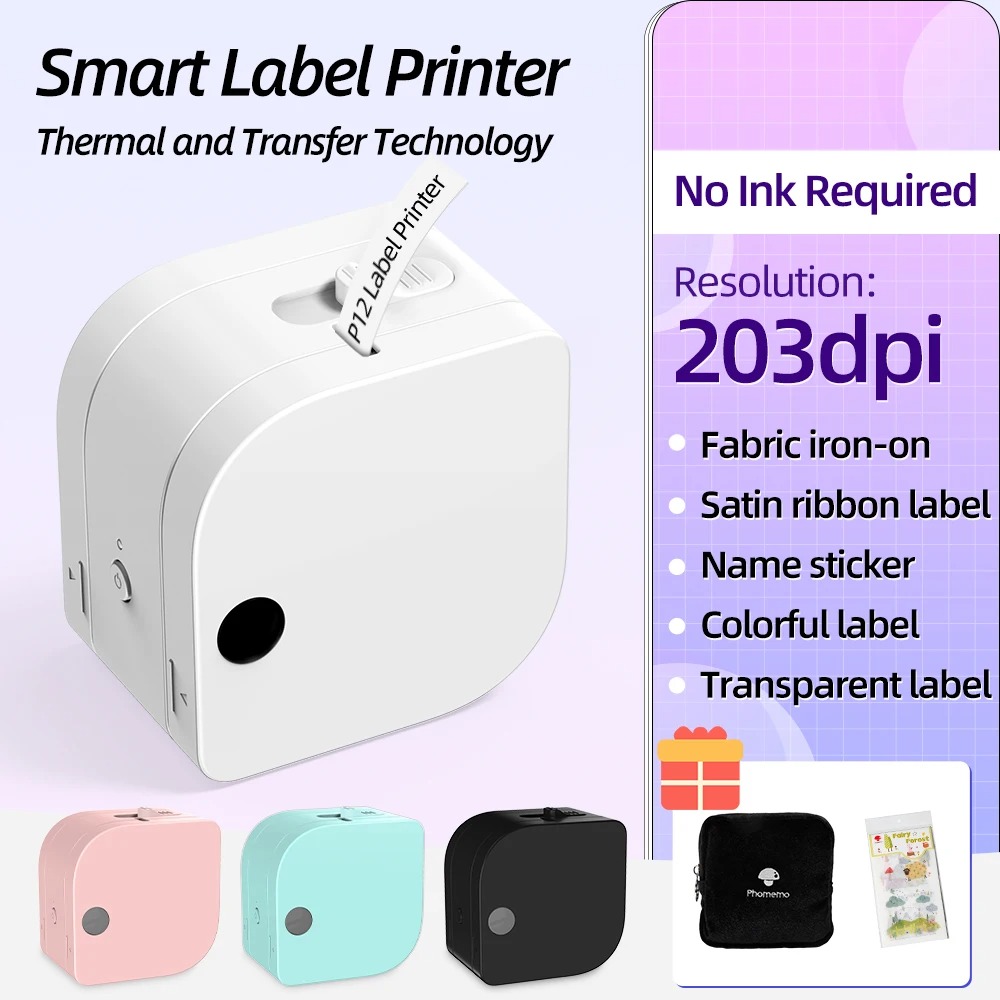 P12 mesin pembuat Label Mini d - Sticker Label Template ulasan dan harga