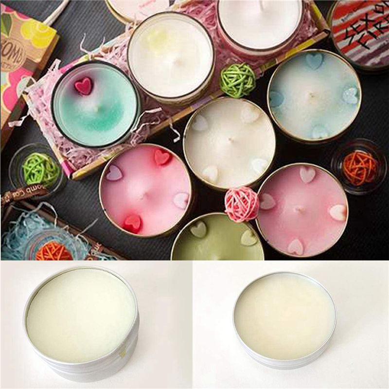 ABJN-24 Buah Kaleng Lilin Loga - Metal Tin Lid 4Oz ulasan dan harga
