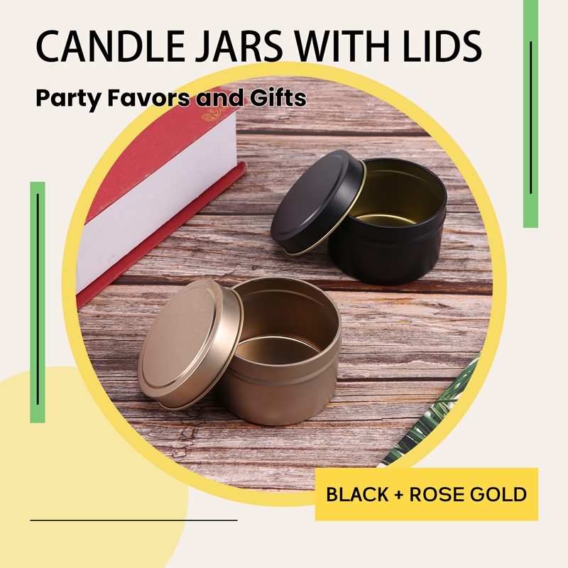 24 Kaleng Lilin dengan Tutup,  - Metal Tin Lid 4Oz ulasan dan harga