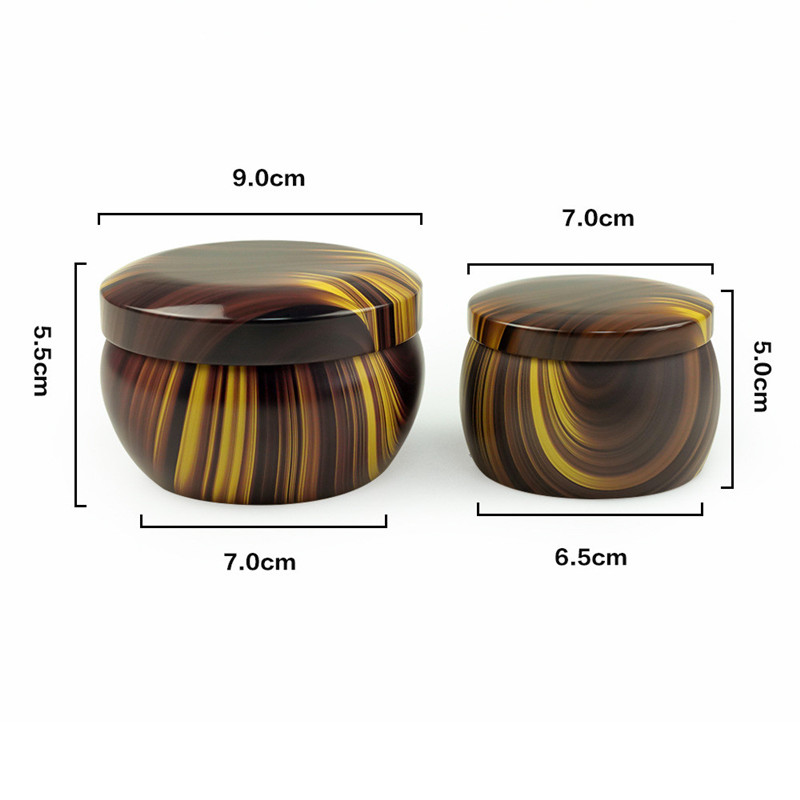 Kaleng lilin beraroma aluminiu - Metal Tin Lid 4Oz ulasan dan harga