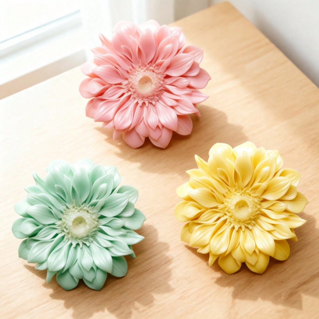 Cetakan Lilin Silikon Gerbera  - Candle Souvenir ulasan dan harga