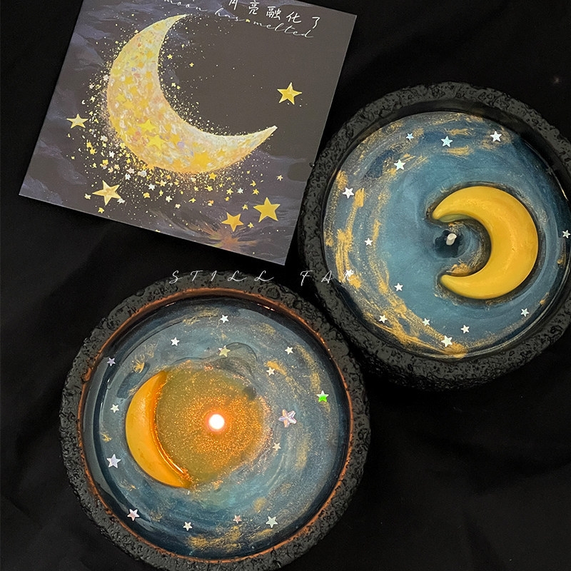 Lilin Aromaterapi Bulan Melele - Candle Souvenir ulasan dan harga