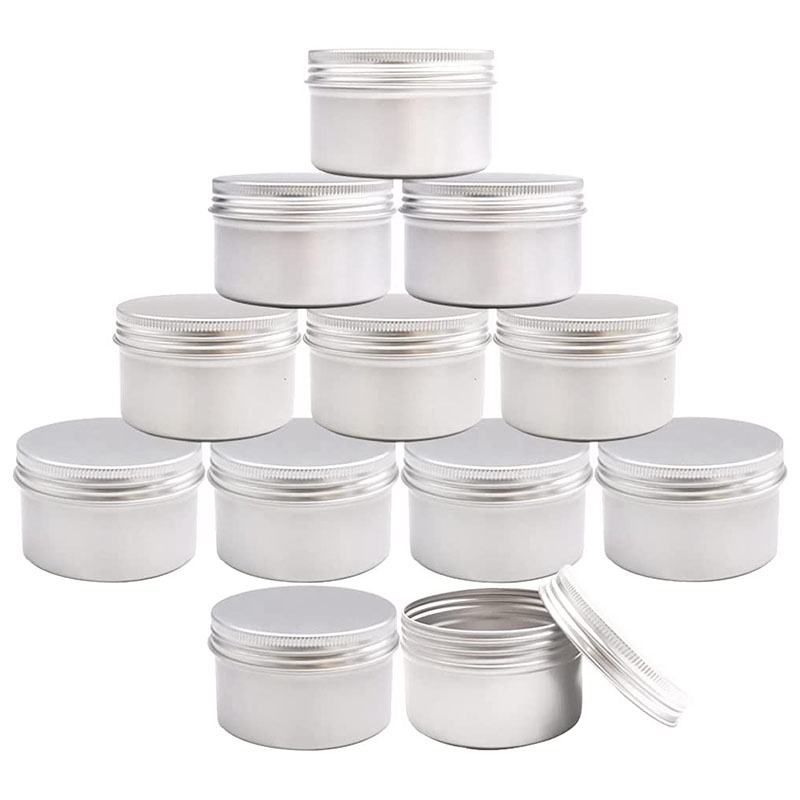 12 Buah Kaleng Lilin Logam 4Oz - Metal Tin Lid 4Oz ulasan dan harga