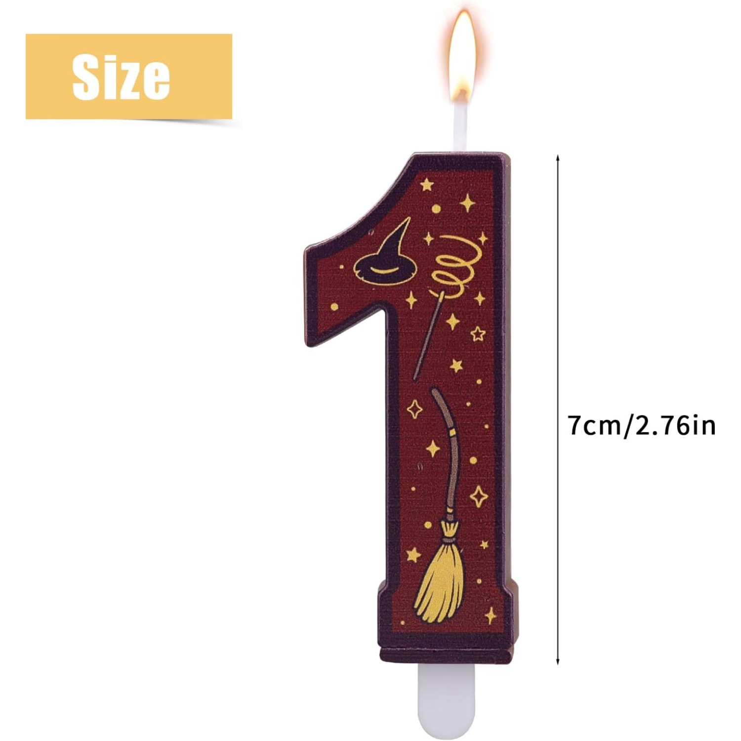 1 Set Lilin Cokelat Bertema Aj - Candle Supply ulasan dan harga